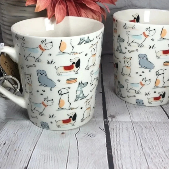 Dachshund coffee mug with keychain poof - Picture 2 of 4